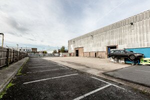 Studio Car park Obie Filming Film TV Production Music Video Dock Door Square Feet Large